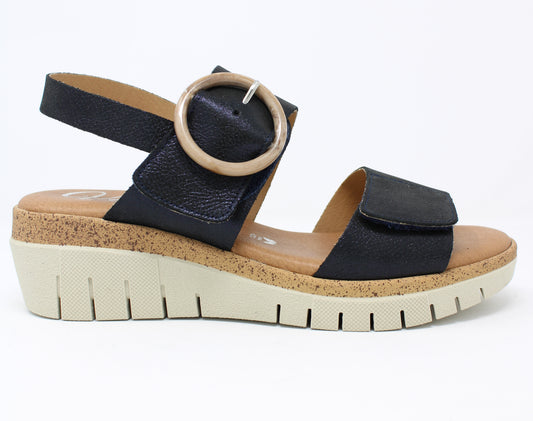 Valerias Marine Navy Sandals 2664
