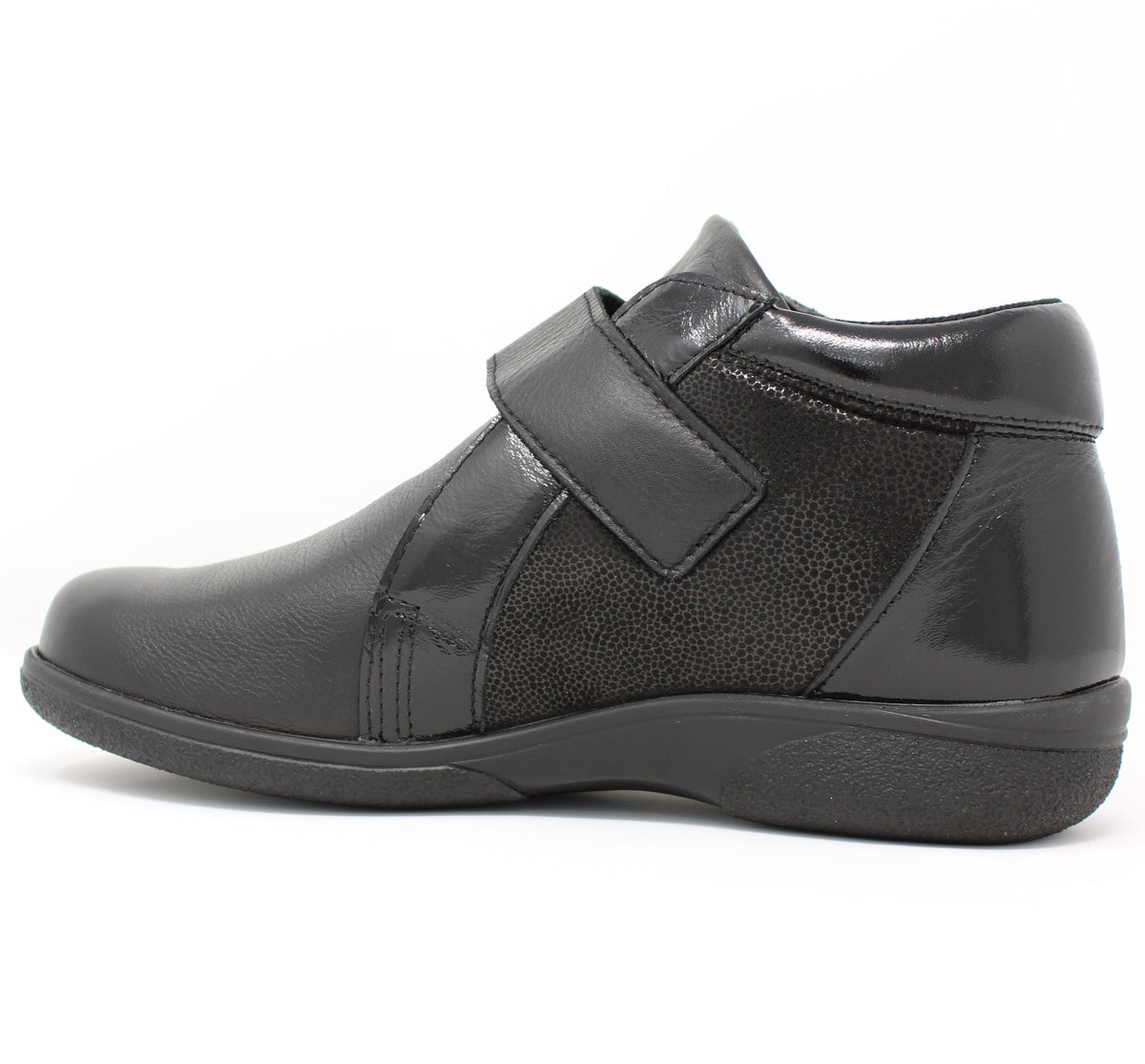 Easy B Black Velcro Boot 75335A