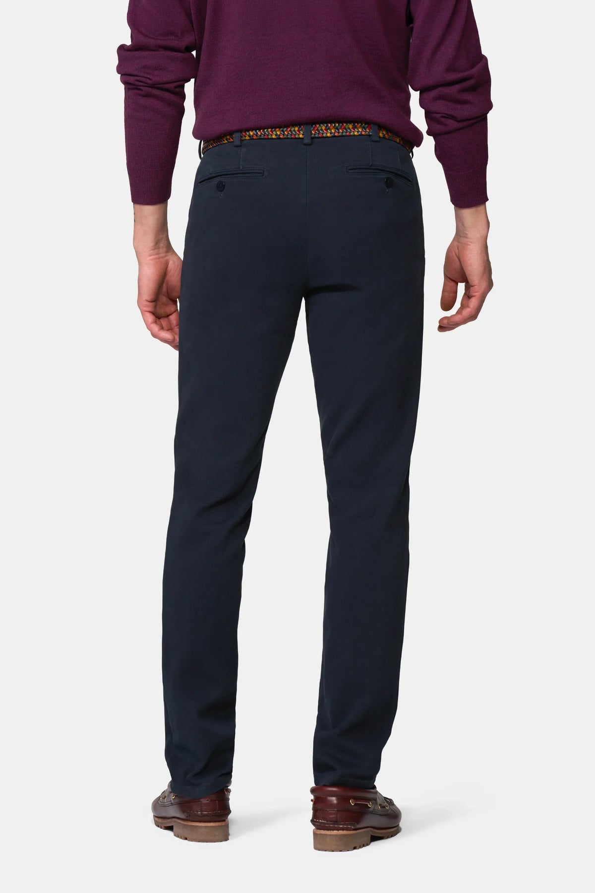 Meyer Navy Oslo Chinos 3615 19