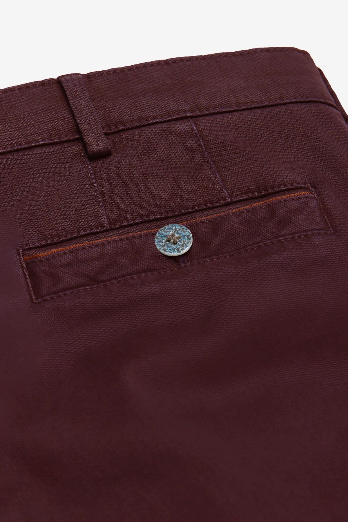 Meyer New York Burgundy Dark Red Chinos 5617 956