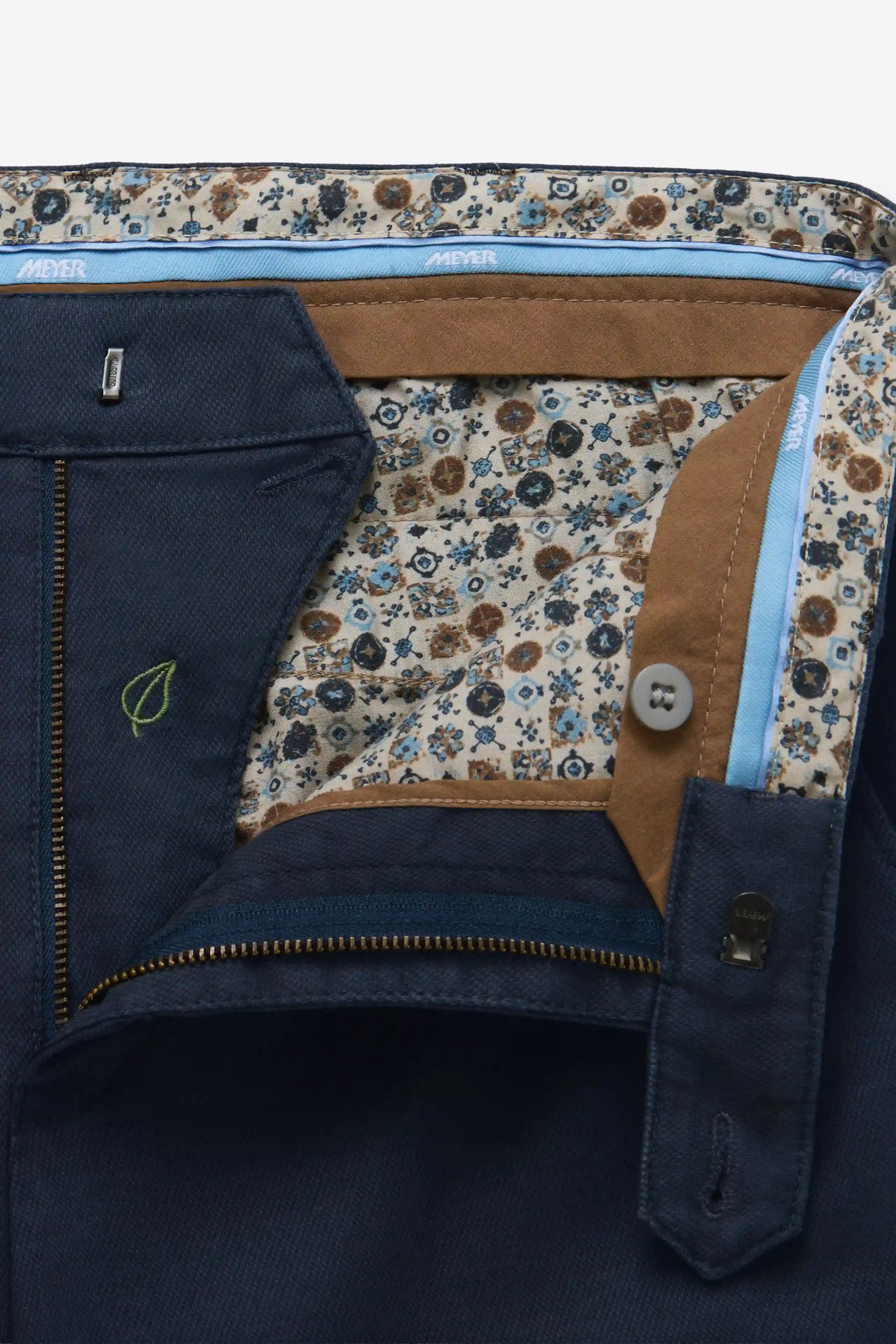 Meyer Chicago Navy Chinos 5627 18