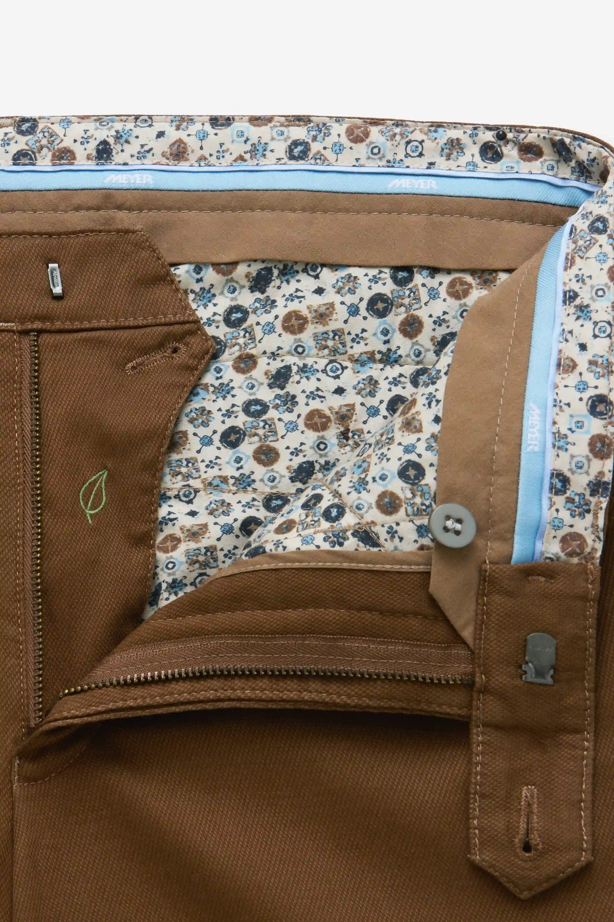 Meyer Chicago Caramel Brown Chinos 5627 45