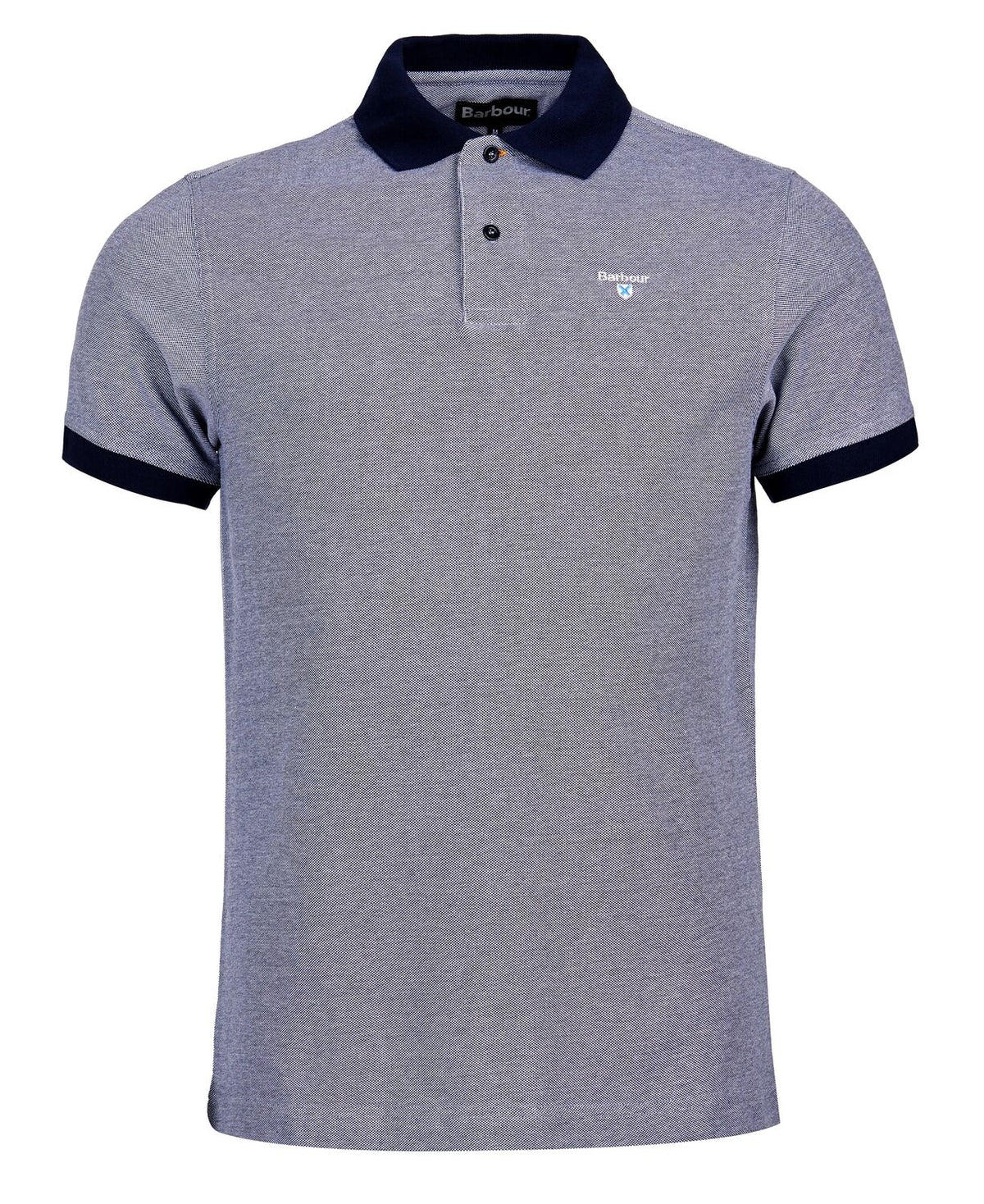 Barbour Tipped Polo Shirt Blue MML0628 bl92
