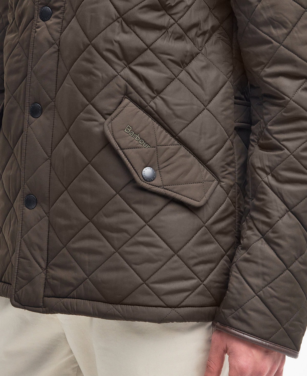 Barbour Powell Jacket Olive mqu0281 ol51