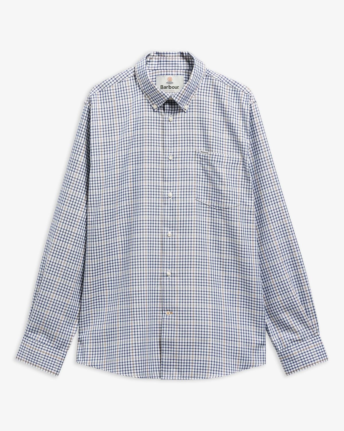 Barbour Henderson Blue Check Shirt MSH5044 bl91