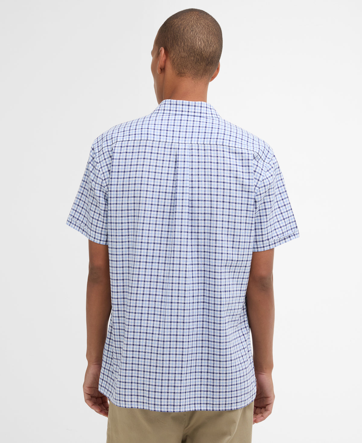 Barbour Nelson Check Shirt Blue MSH5718 bl33