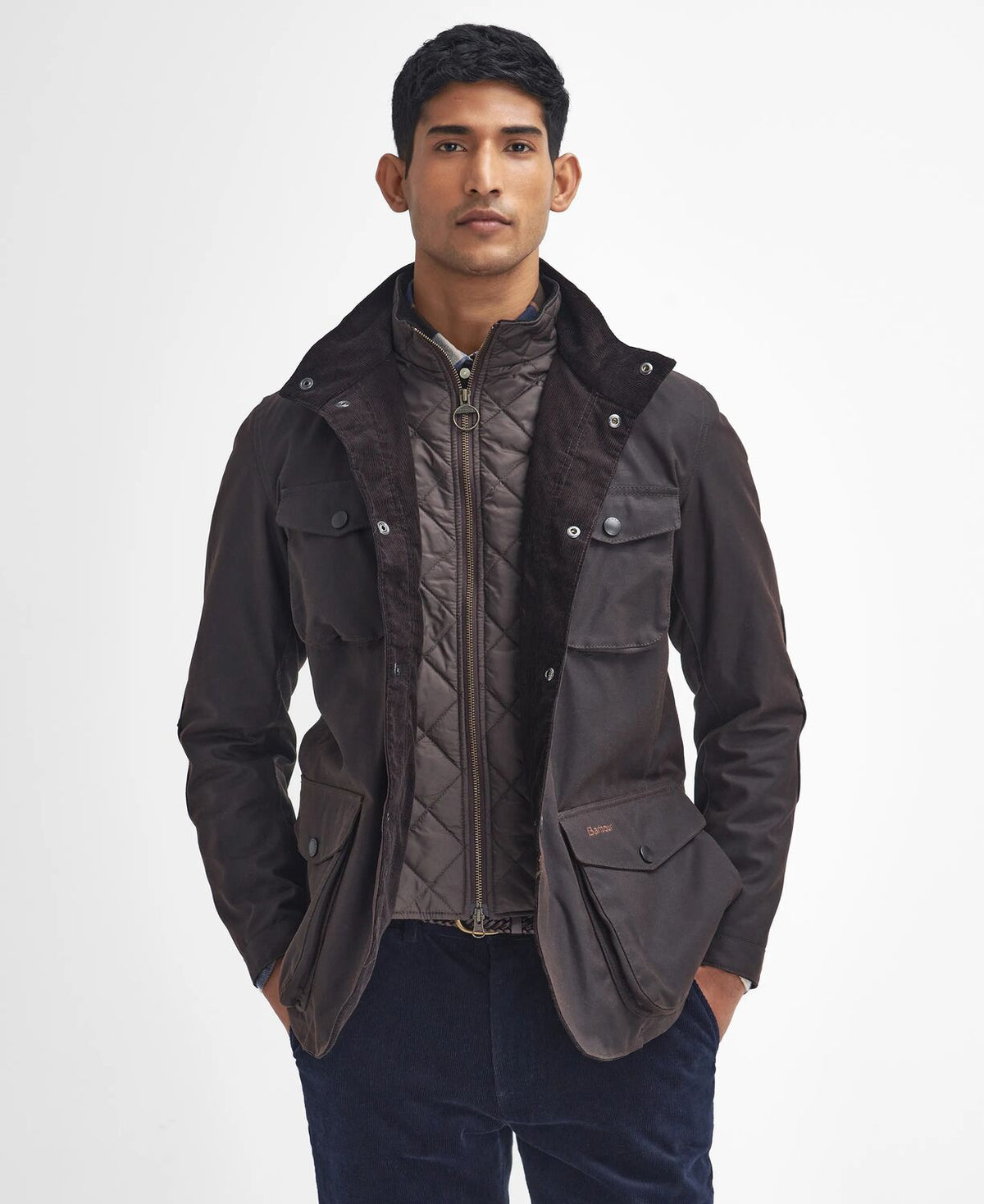 Barbour Ogston Wax Rustic mwx0700 RU71