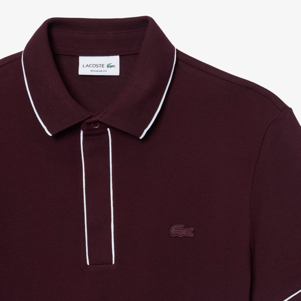 Lacoste Paris Burgundy Polo Shirt PH8184 3KE