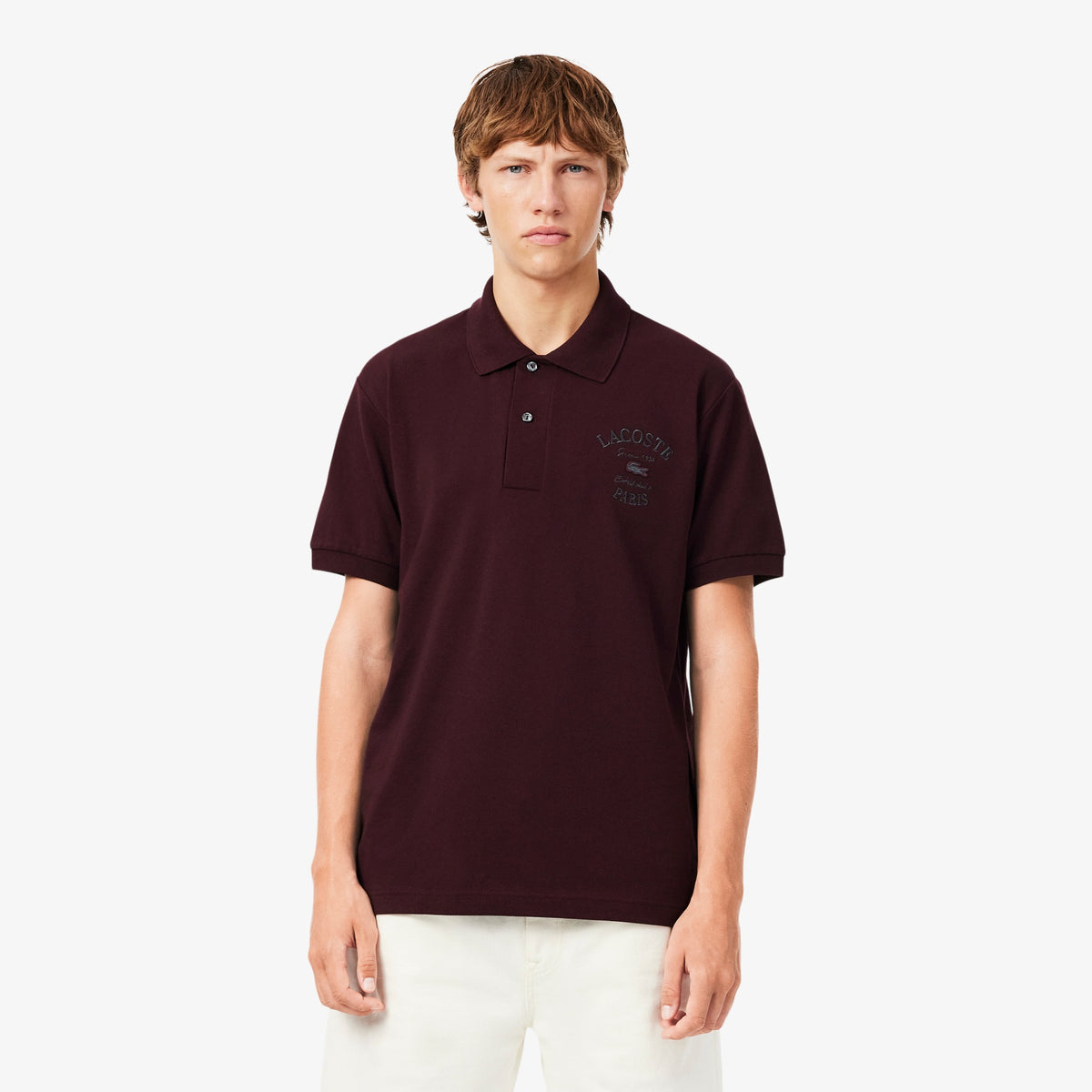Lacoste Burgundy Polo Shirt PH9774 3KE