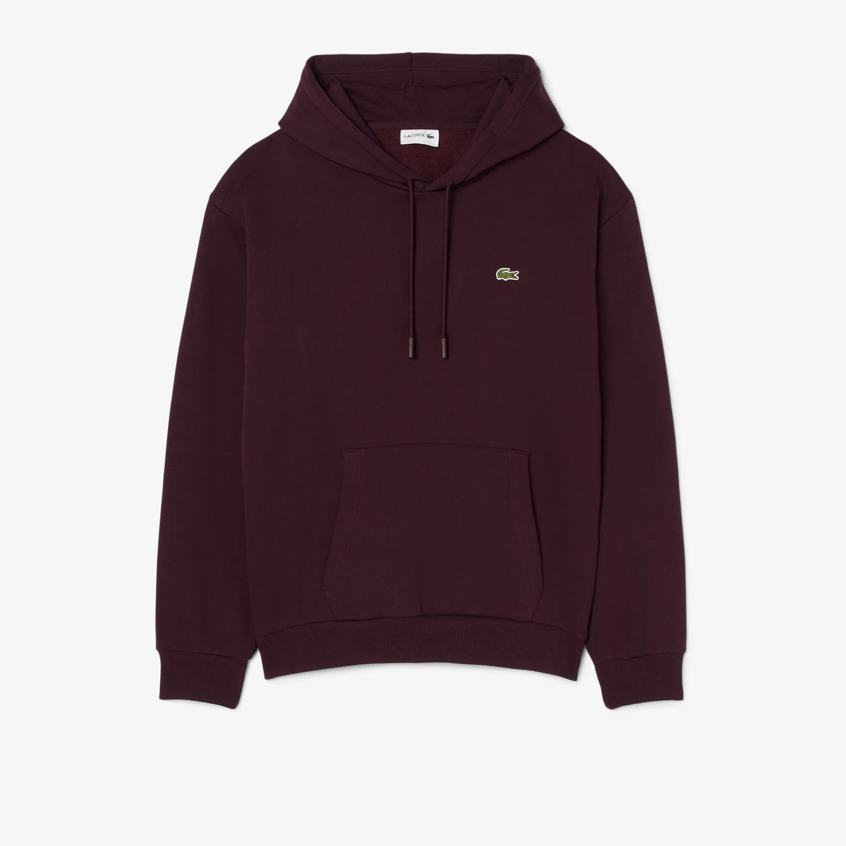 Lacoste Burgundy Hoodie SH8863 3KE