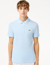 Load image into Gallery viewer, Lacoste PH4012 t01 | Slim Fit Cotton Polo Shirt in Light Blue