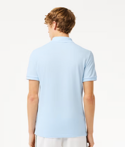 Lacoste PH4012 t01 | Slim Fit Cotton Polo Shirt in Light Blue