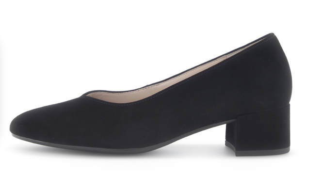 Gabor Black Court Shoes 61.431.17