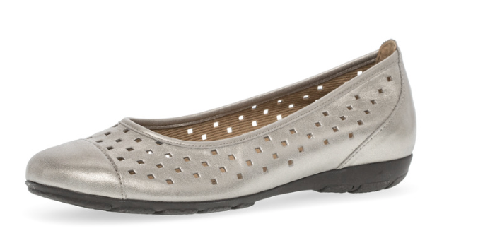 Gabor Metallic Gold Ballerina 64.169.62