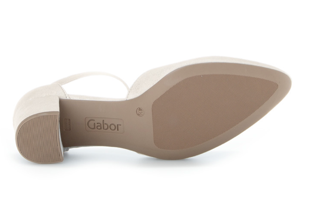 Gabor Ankle Strap Shoes Off White 61.340.60