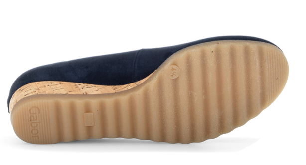 Gabor Wedge Shoe Navy 62.641.46