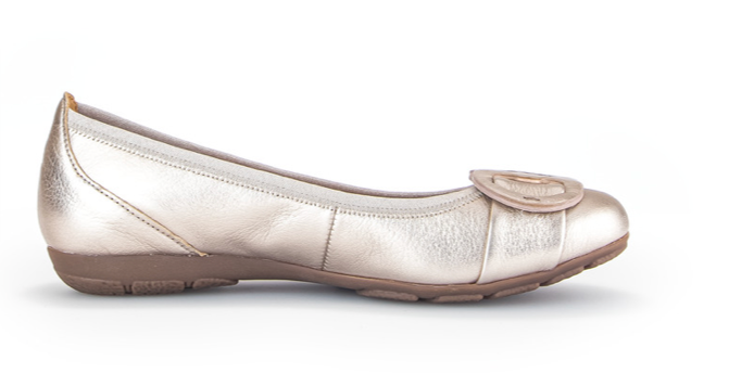 Gabor Gold Leather Pumps 64.163.32