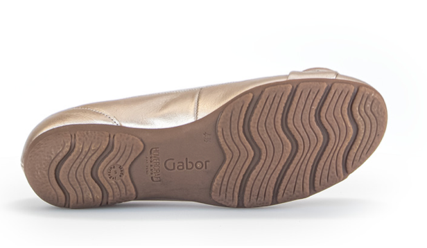 Gabor Gold Leather Pumps 64.163.32