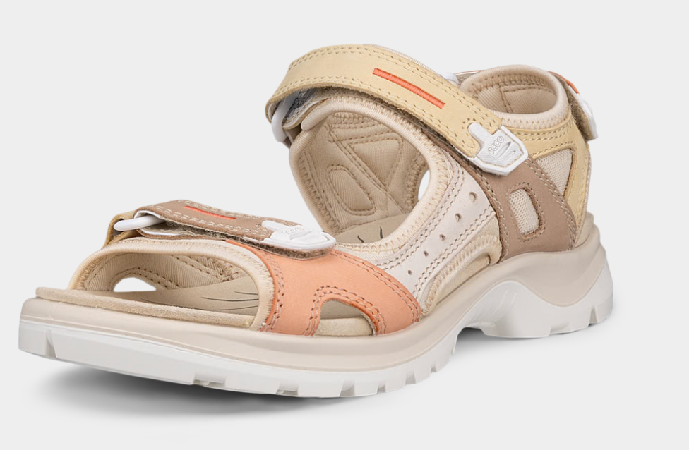 Ecco Lightweight Supportive Offroad Walking Sandals in