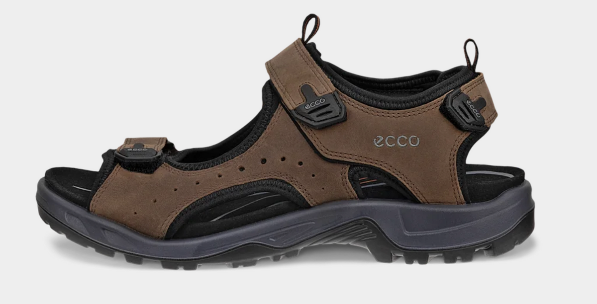 Ecco Mens Walking Sandals Brown 822044 02114