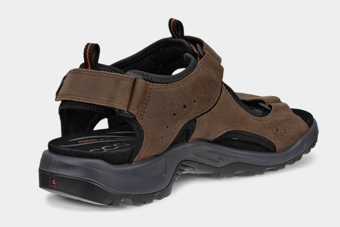 Ecco Mens Walking Sandals Brown 822044 02114