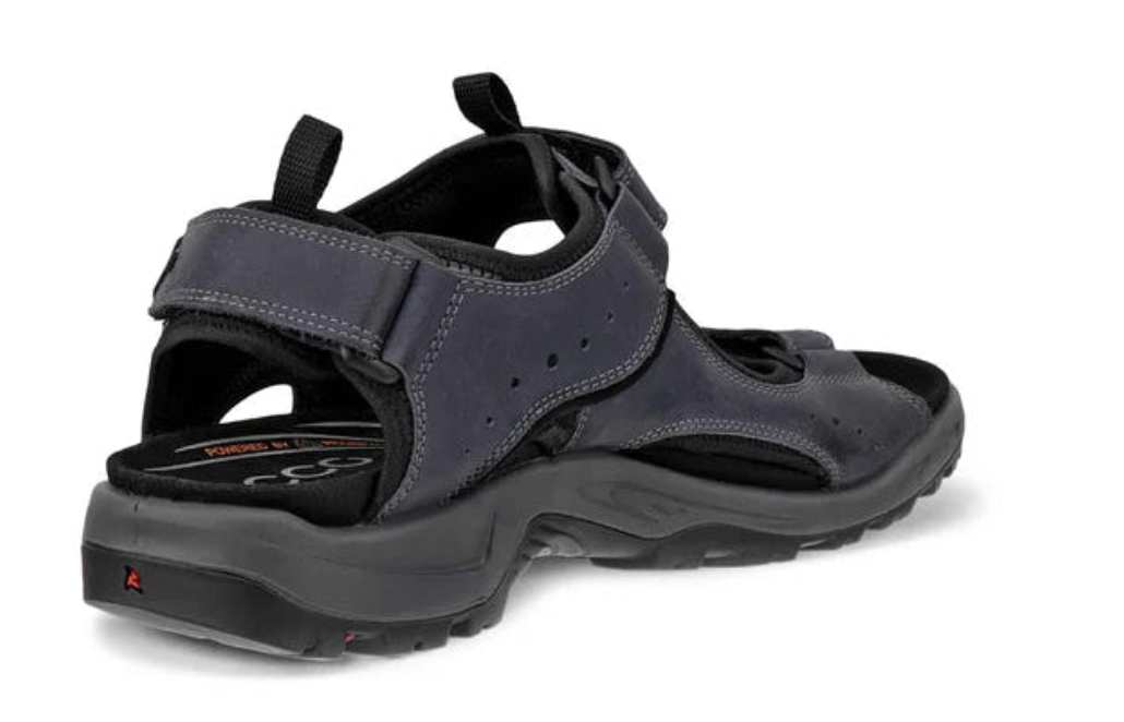 Ecco Mens Walking Sandals Navy 822044 12038