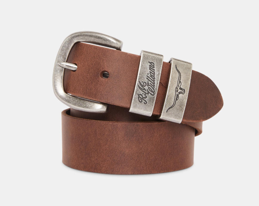 RM Williams Bark Belt BSF5LBCT