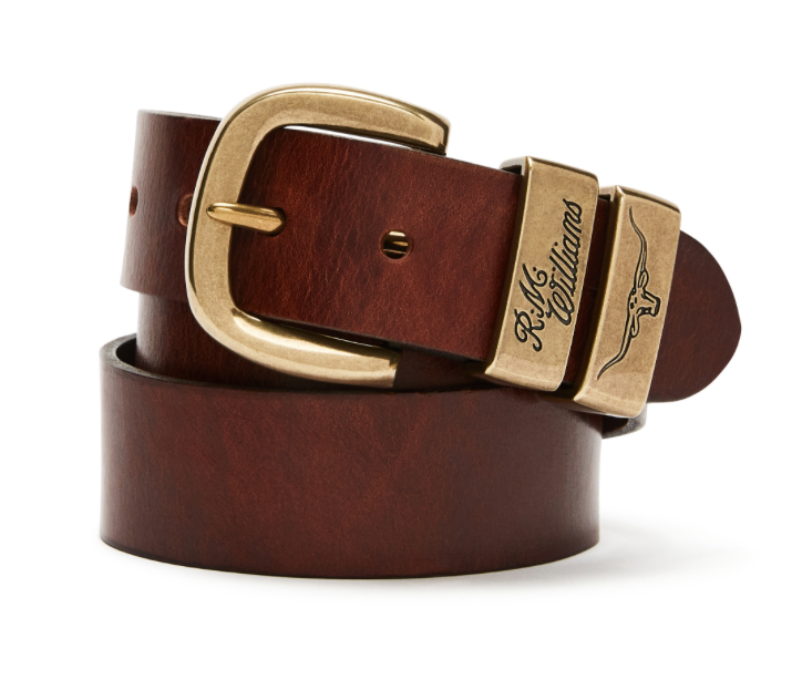 RM Williams BSF5ACH24 01 Mid Brown Belt