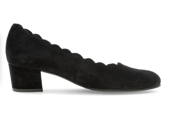 Gabor Black Nubuck Pumps 72.221.47