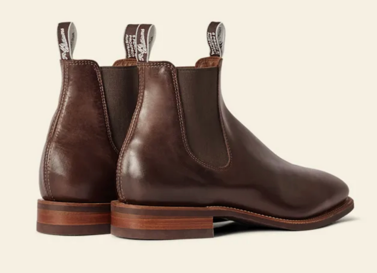 RM Williams Comfort Craftsman Boots Walnut B543p J6