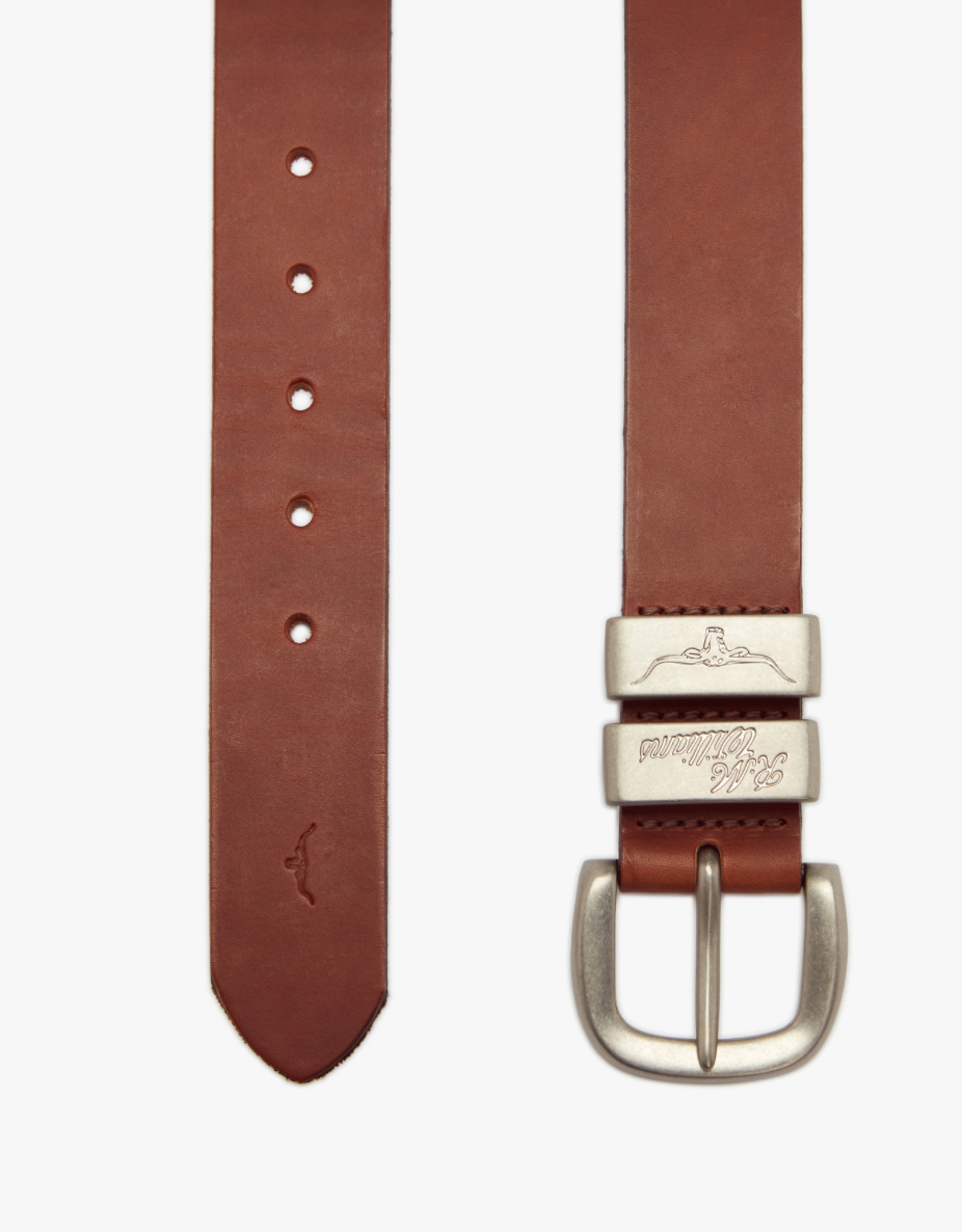 RM Williams Dark Tan Belt CB439 13