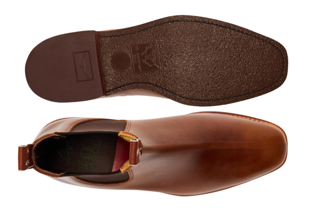 RM Williams Caramel Pull Up Leather Dynamic Flex Craftsman Boots B543P 24