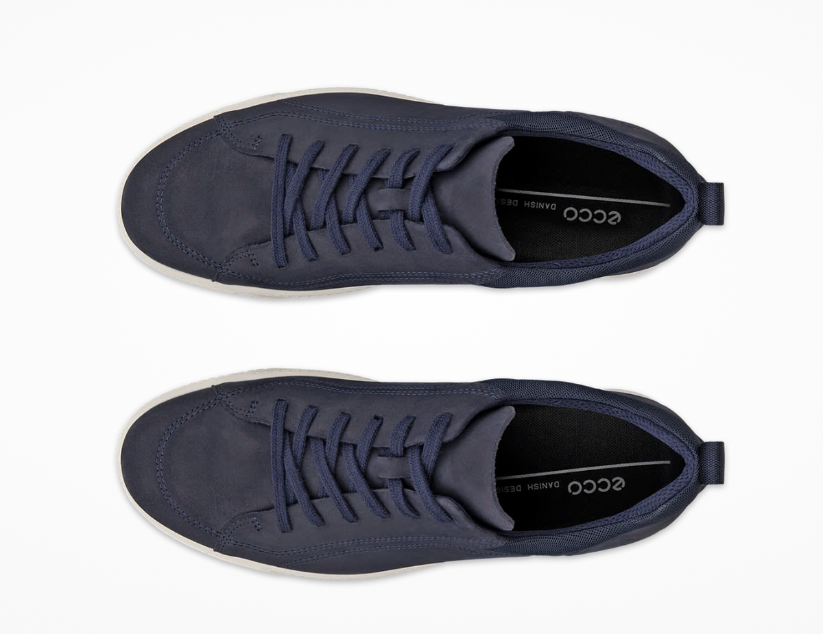 Ecco Navy Nubuck Shoes 501664 02038