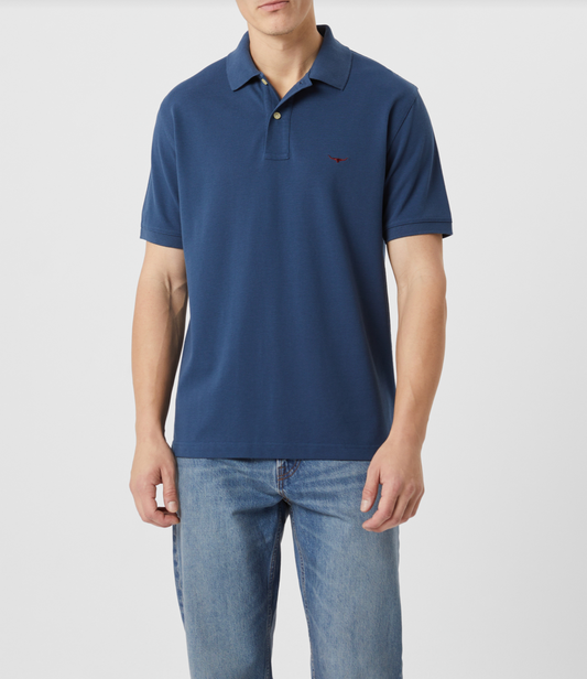 RM Williams Ensign Blue Rod Polo KP210PQ