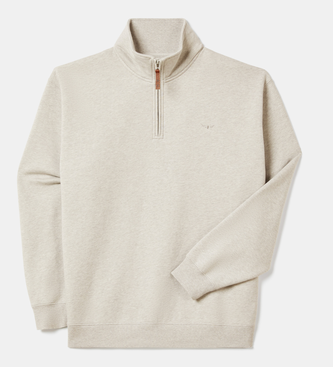 RM Williams Grey Zip Sweat KZ400BB