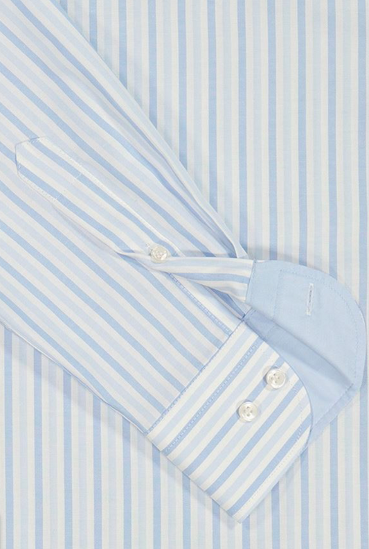 Paul Shark Blue Stripe Shirt 26413122 vc5