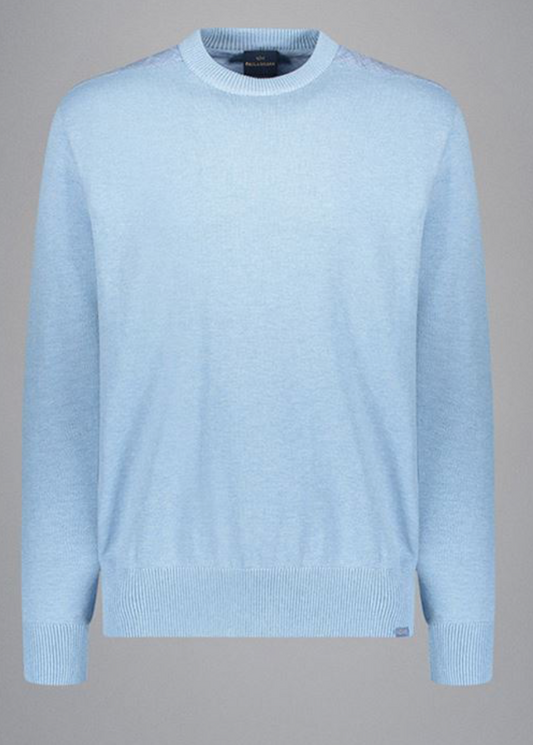 Paul Shark Allure Blue Crew Knit 26411505 363