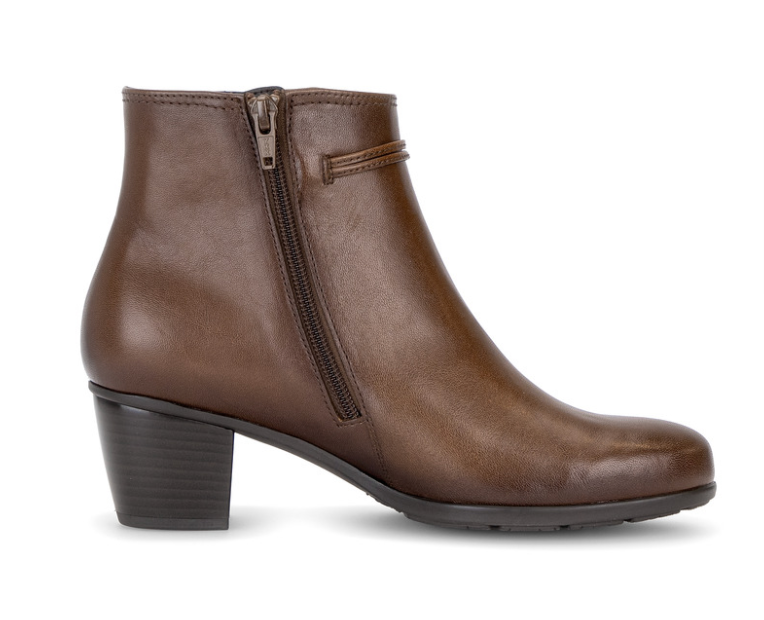 Gabor Brown Leather Boots 8029.01 001