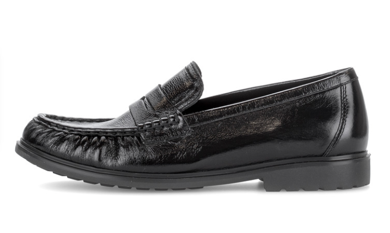 Gabor Black Loafers 4009.01 001