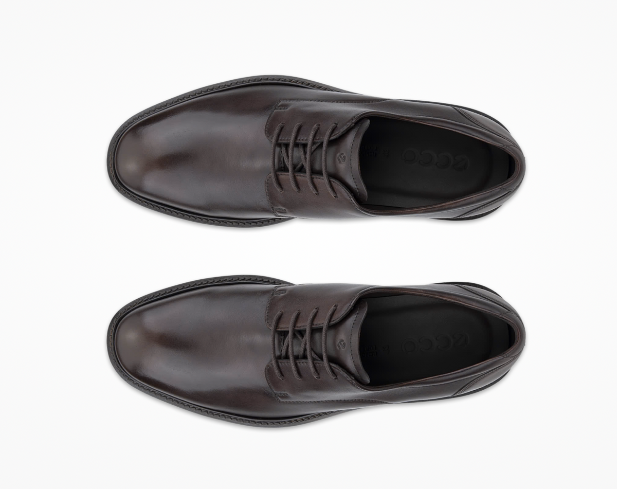 Ecco Metropole Prague Shoe Dark Brown 538324 01482