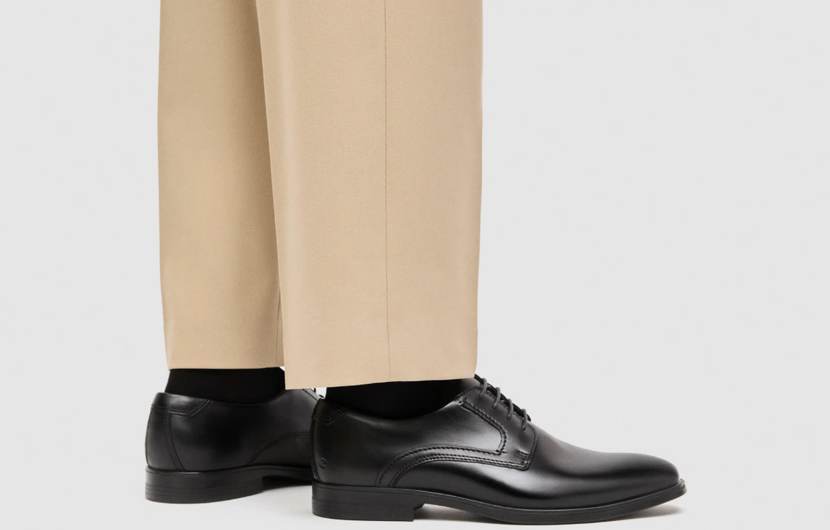 Ecco Melbourne Black Formal Derby Shoe 621634 50839