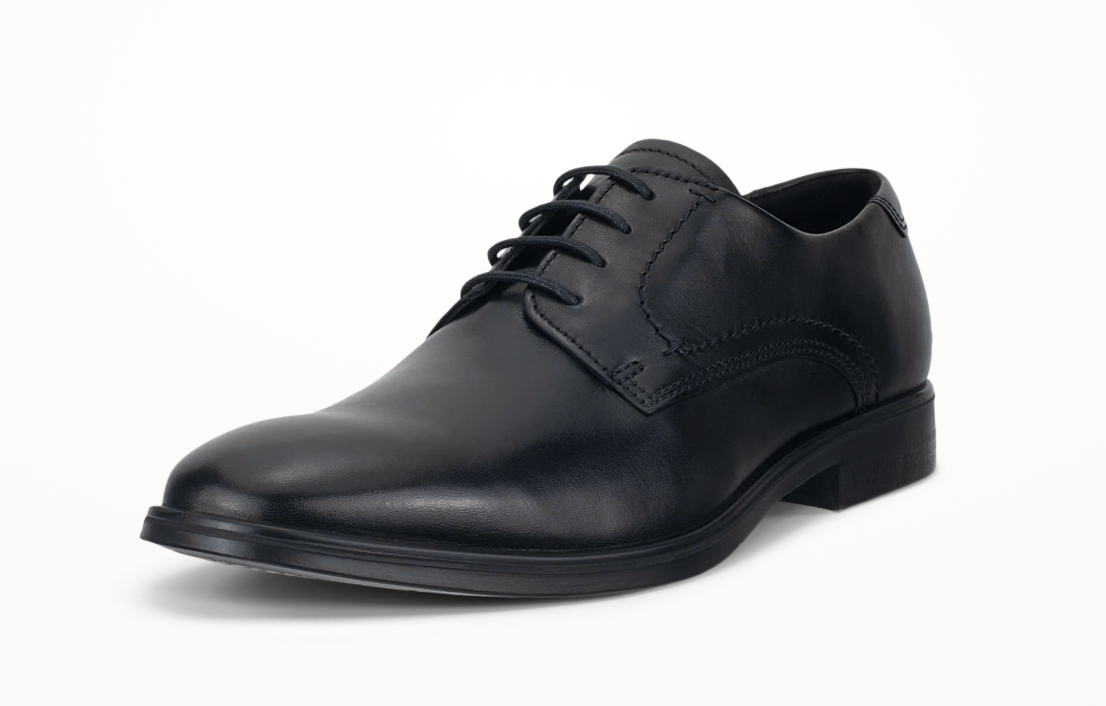 Ecco Melbourne Black Formal Derby Shoe 621634 50839