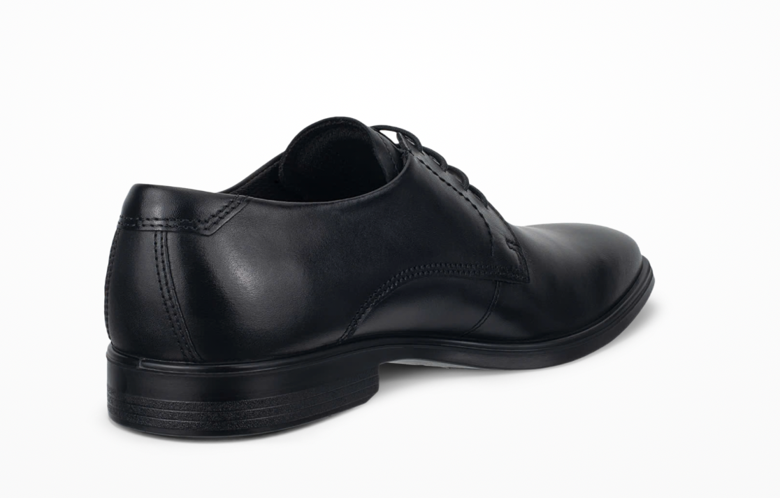 Ecco Melbourne Black Formal Derby Shoe 621634 50839