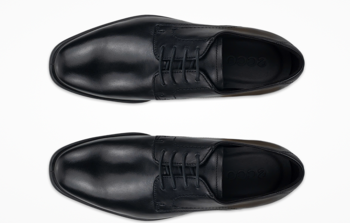 Ecco Melbourne Black Formal Derby Shoe 621634 50839
