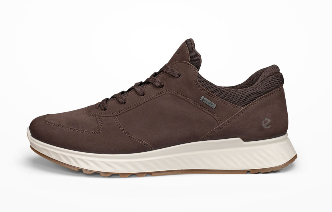 Ecco Exostride Brown Gortex Shoe 835304 02178