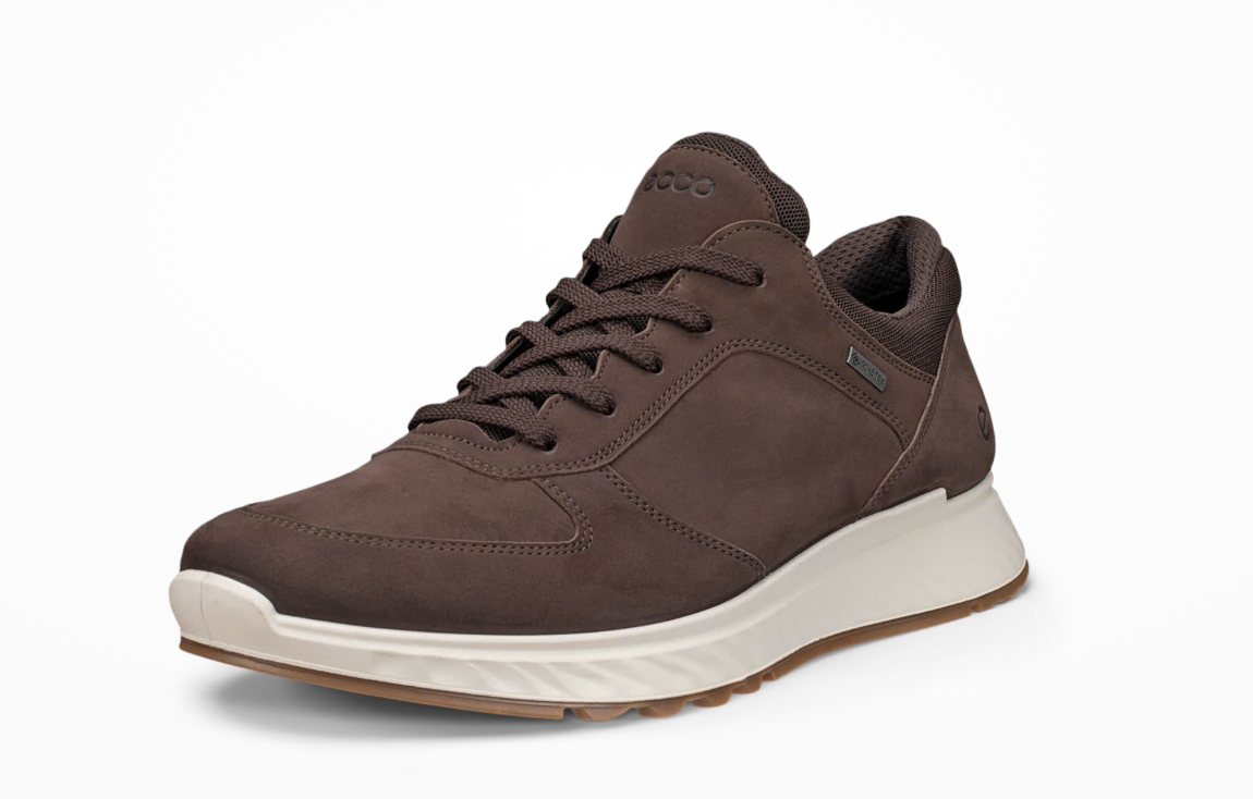 Ecco Exostride Brown Gortex Shoe 835304 02178
