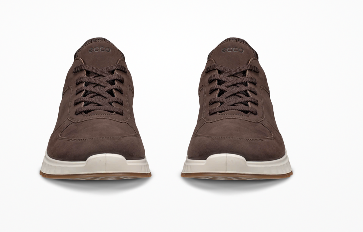 Ecco Exostride Brown Gortex Shoe 835304 02178