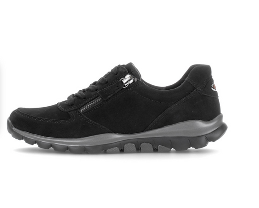 Gabor Rollingsoft Black Shoes 0100.01 001