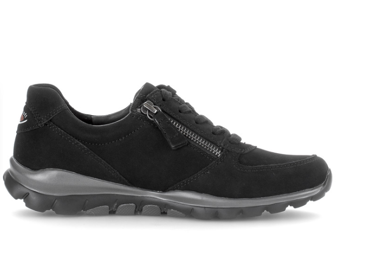 Gabor Rollingsoft Black Shoes 0100.01 001