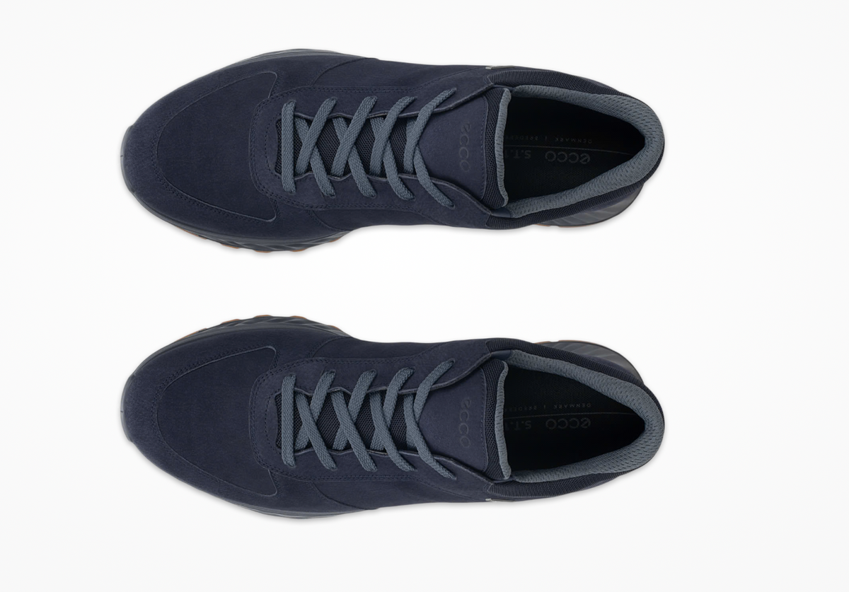 Ecco Exostride Navy Gortex Walking Shoe 835304 01303